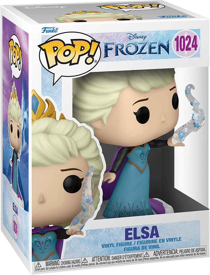 Funko Pop! Disney 1024: Princess - Elsa with Snow Flakes Vinyl Figure