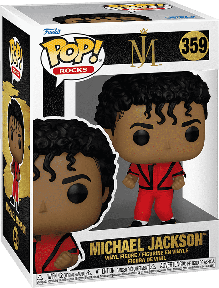 Funko Pop! Rocks 359: Michael Jackson Vinyl Figure (Thriller)