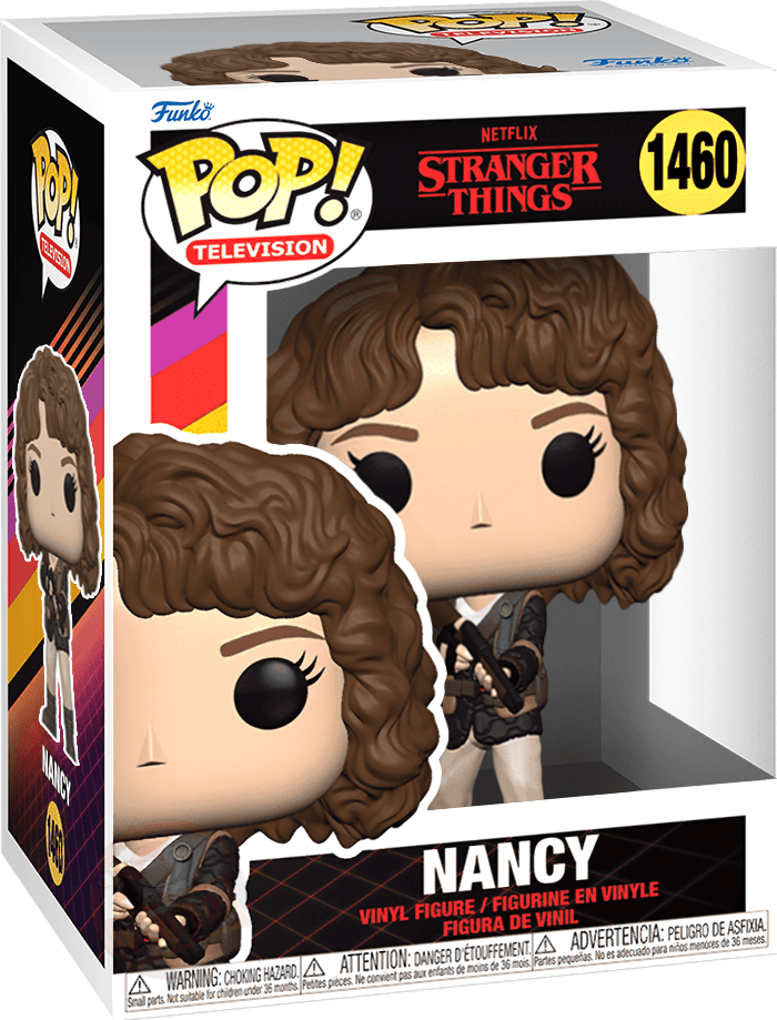 Funko Pop! TV 1460: Stranger Things - Nancy with Shotgun Vinyl Figure (Season 4)