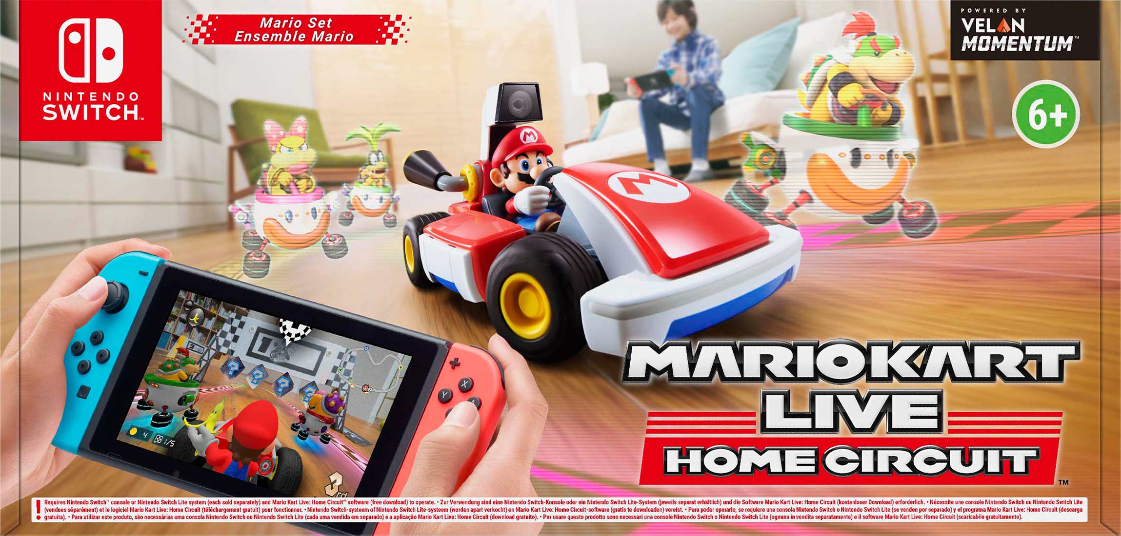 Mario Kart Live: Home Circuit - Mario Set (NS / Switch) | Nintendo Switch