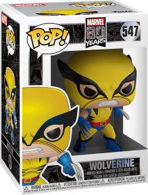 Funko Pop! Marvel 547: Marvel 80 Years - Wolverine Vinyl Bobble-Head