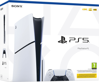 PlayStation 5 Slim 1TB Console - Glacier White (PS5)