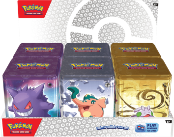 Pokemon TCG - Stackable Tins (March 2024)