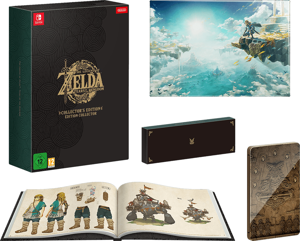 Legend of Zelda, The: Tears of the Kingdom - Collector's Edition Content Only (Game Not Included)(NS / Switch) | Nintendo Switch