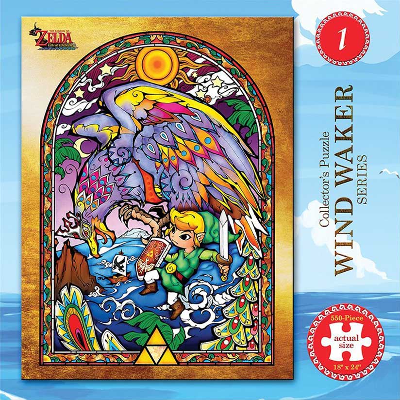 USAopoly The Legend Of Zelda Wind Waker Collector’s Puzzle 550 Piece SERIES 3