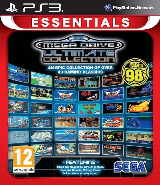 sega genesis classics ps3