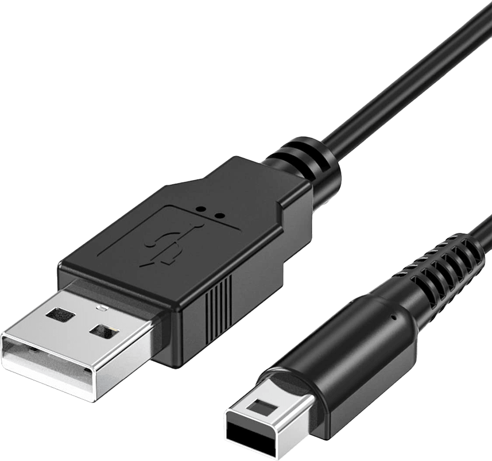 2ds_3ds_console_usb_charger_cable-1.png Nintendo USB Charger Cable - Generic (DSi / 2DS / 3DS) | Nintendo