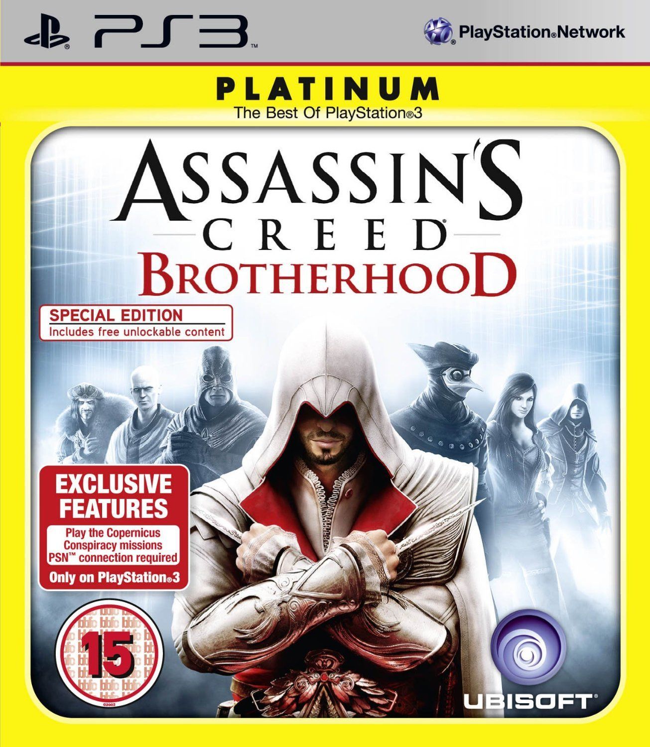 81drq4t5bcl._sl1500_.jpg Assassin's Creed: Brotherhood - Platinum (PS3) | PlayStation 3