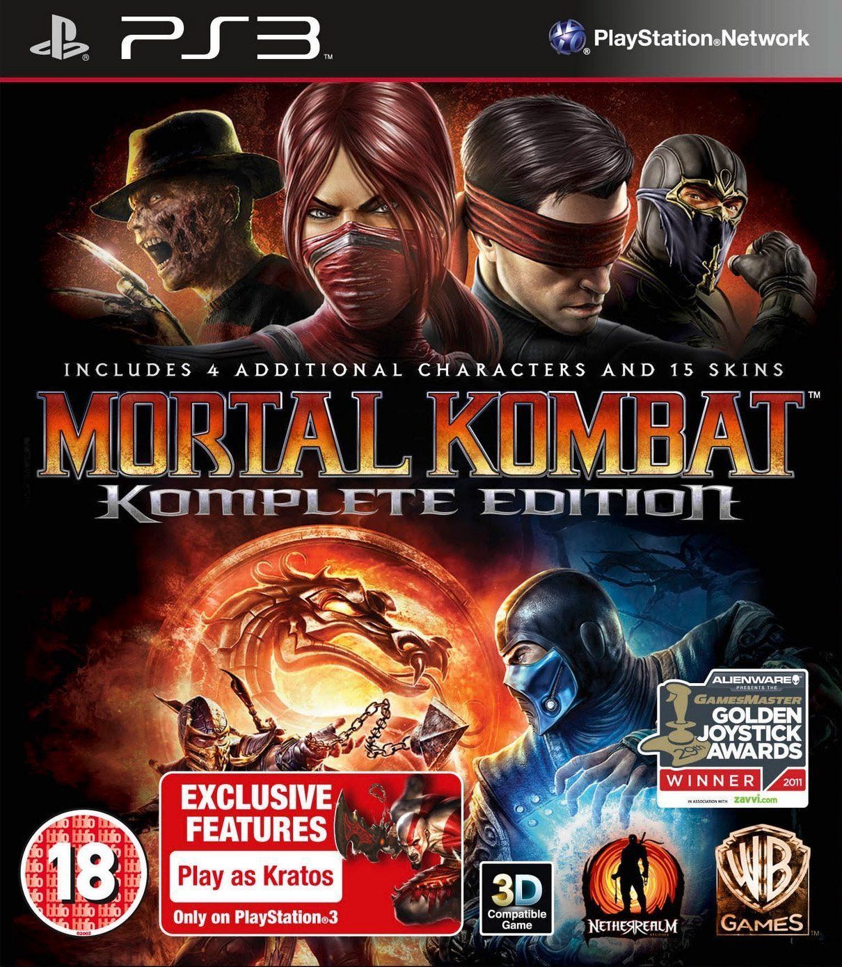 wrijving Zonsverduistering stromen Mortal Kombat: Komplete Edition (2011)(PS3)(Pwned) | Buy from Pwned Games  with confidence. | PS3 Games [Pwned]