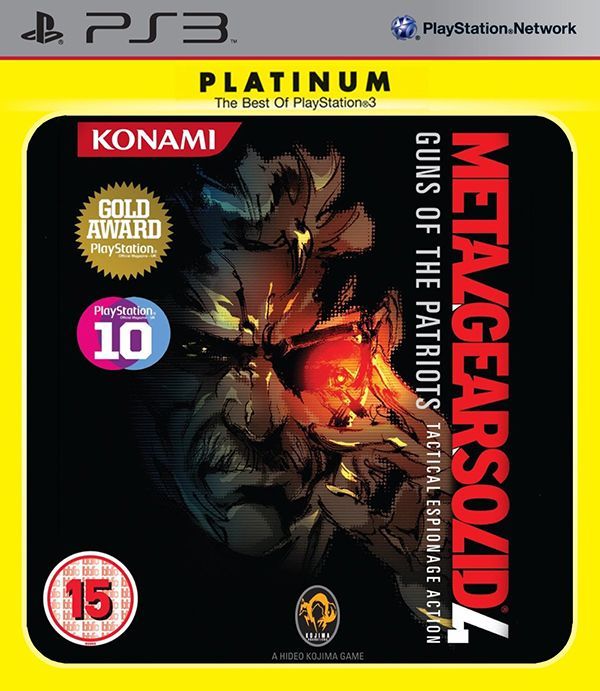 Metal Gear Solid 4: Guns of the Patriots - Platinum (PS3) | PlayStation 3
