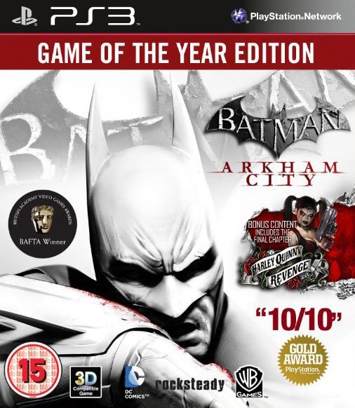81xgizzwbjl._sx522_.jpg Batman: Arkham City - Game of the Year Edition (PS3) | PlayStation 3