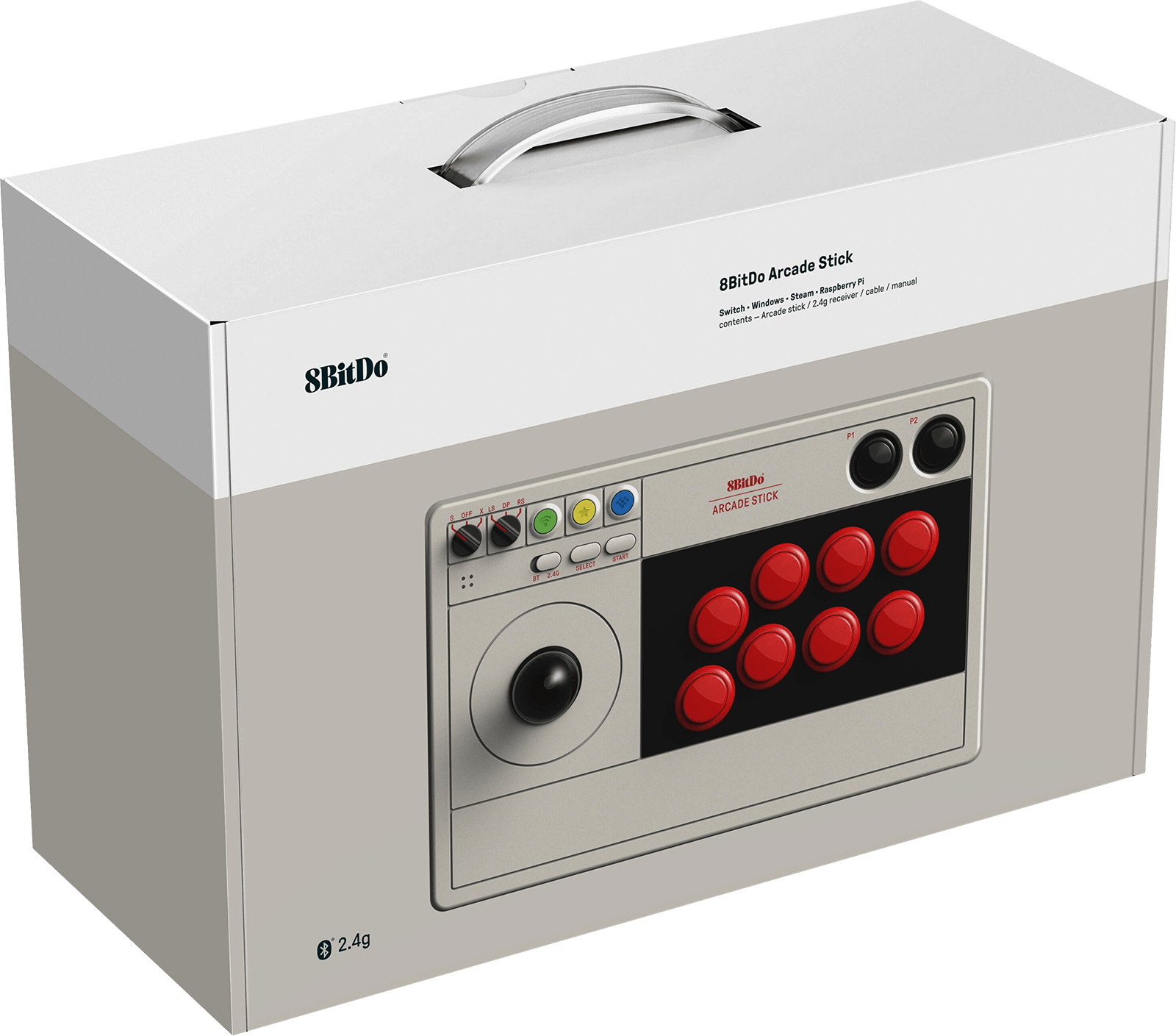 8bitdo_arcade_stick_ns_switch_pc.png 8Bitdo Arcade Stick (NS / Switch / PC) | Nintendo Switch