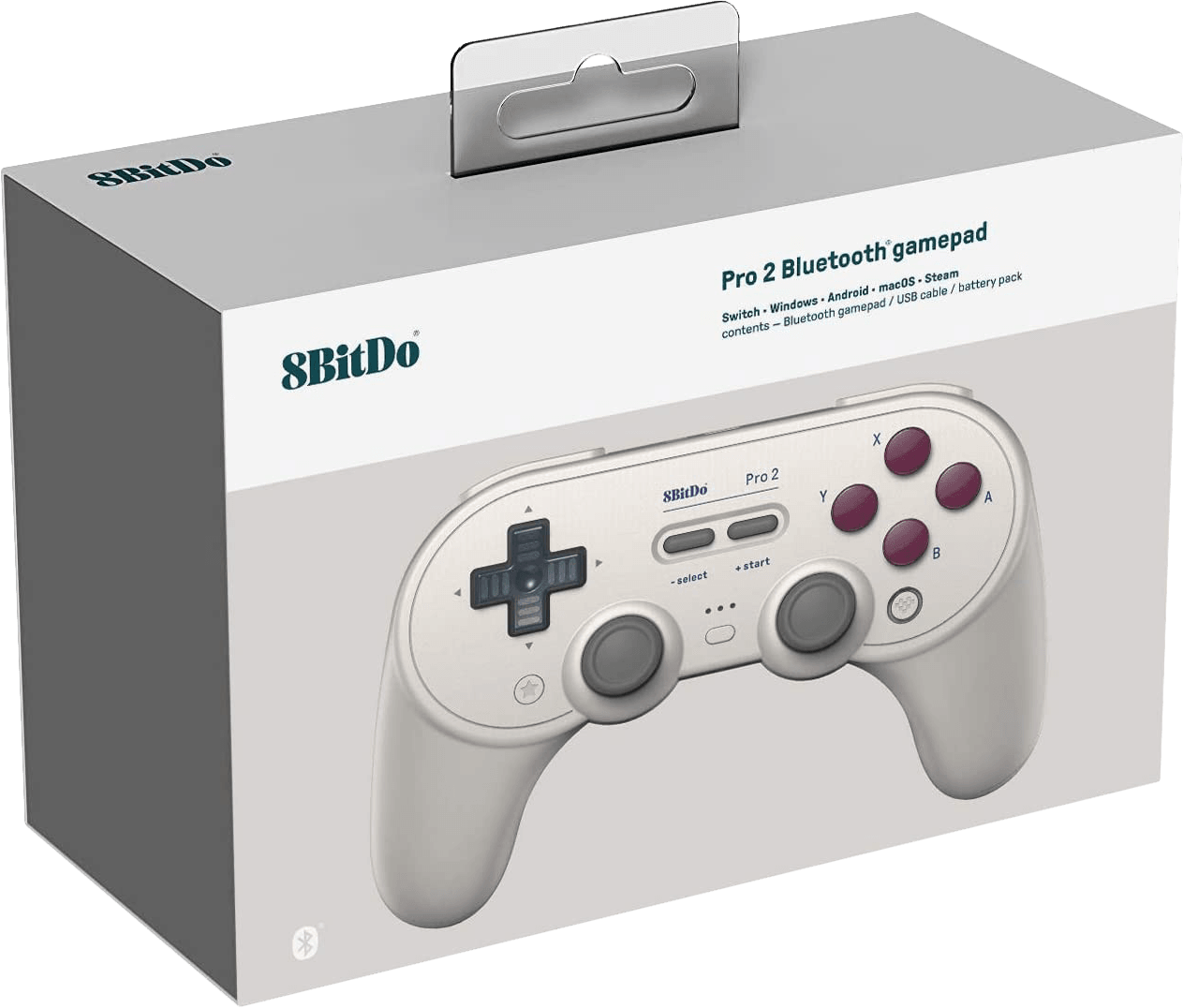 8Bitdo Pro 2 USB / Wireless Controller - G Classic Edition (PC / Switch) | Nintendo Switch