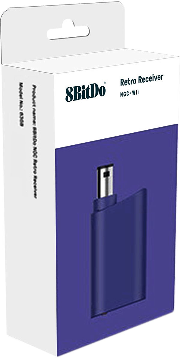 8bitdo_retro_receiver_for_ngc_wii.png 8Bitdo Retro Receiver (NGC / Wii) | Nintendo GameCube