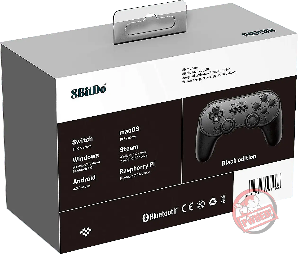 8Bitdo SN30 Pro+ Bluetooth Gamepad - Black (PC / Switch)(New) | Buy ...