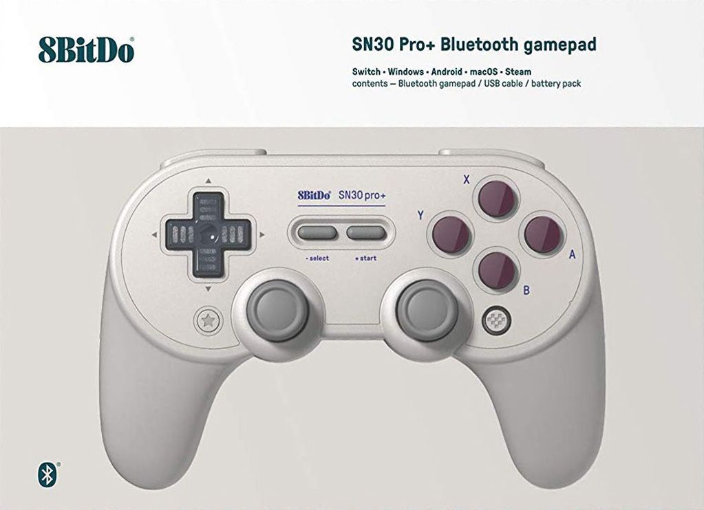 8bitdo Sn30 Pro Bluetooth Gamepad G Classic Pc Switch New Buy From Pwned Games With Confidence Pc Accessories New