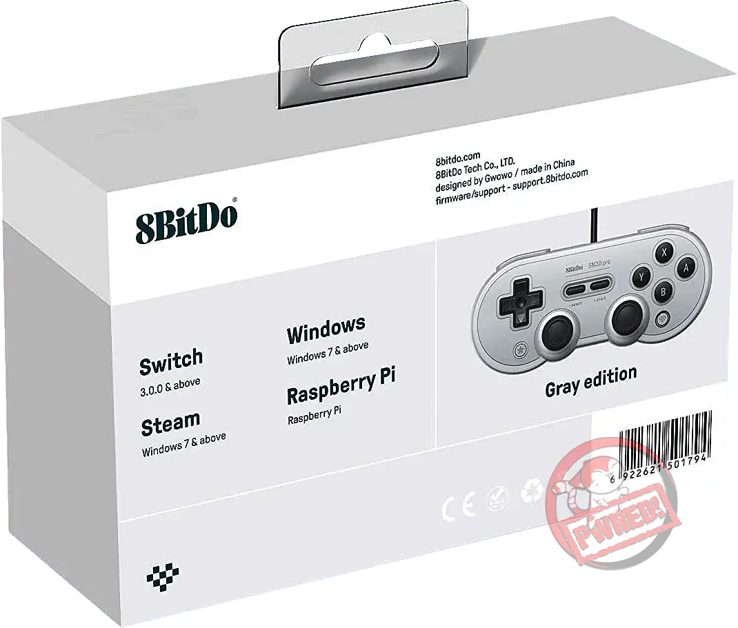 8Bitdo SN30 Pro USB Controller - Gray Edition (PC / Switch)(New) | Buy ...