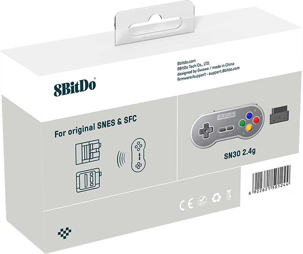 8Bitdo SN30 Wireless Controller - SF Edition (SNES)(New) | Buy from ...