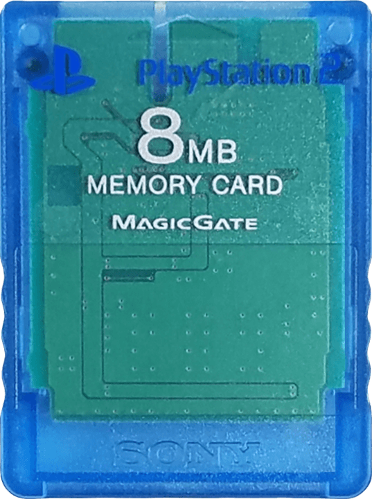 8mb_ps2_memory_card_blue.png 8MB PlayStation 2 Memory Card - Island Blue (PS2) | PlayStation 2