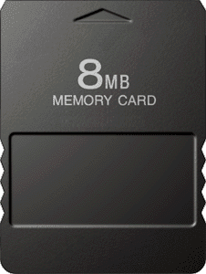 8mb_ps2_memory_card_generic.png 8MB PlayStation 2 Memory Card - Generic Black (PS2)