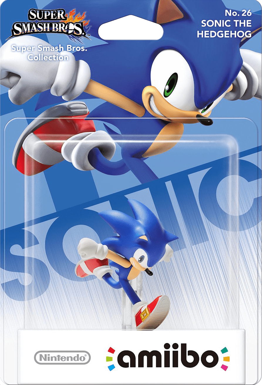 amiibo_26_sonic_the_hedgehog.png Amiibo Super Smash Bros. No. 26: Sonic the Hedgehog