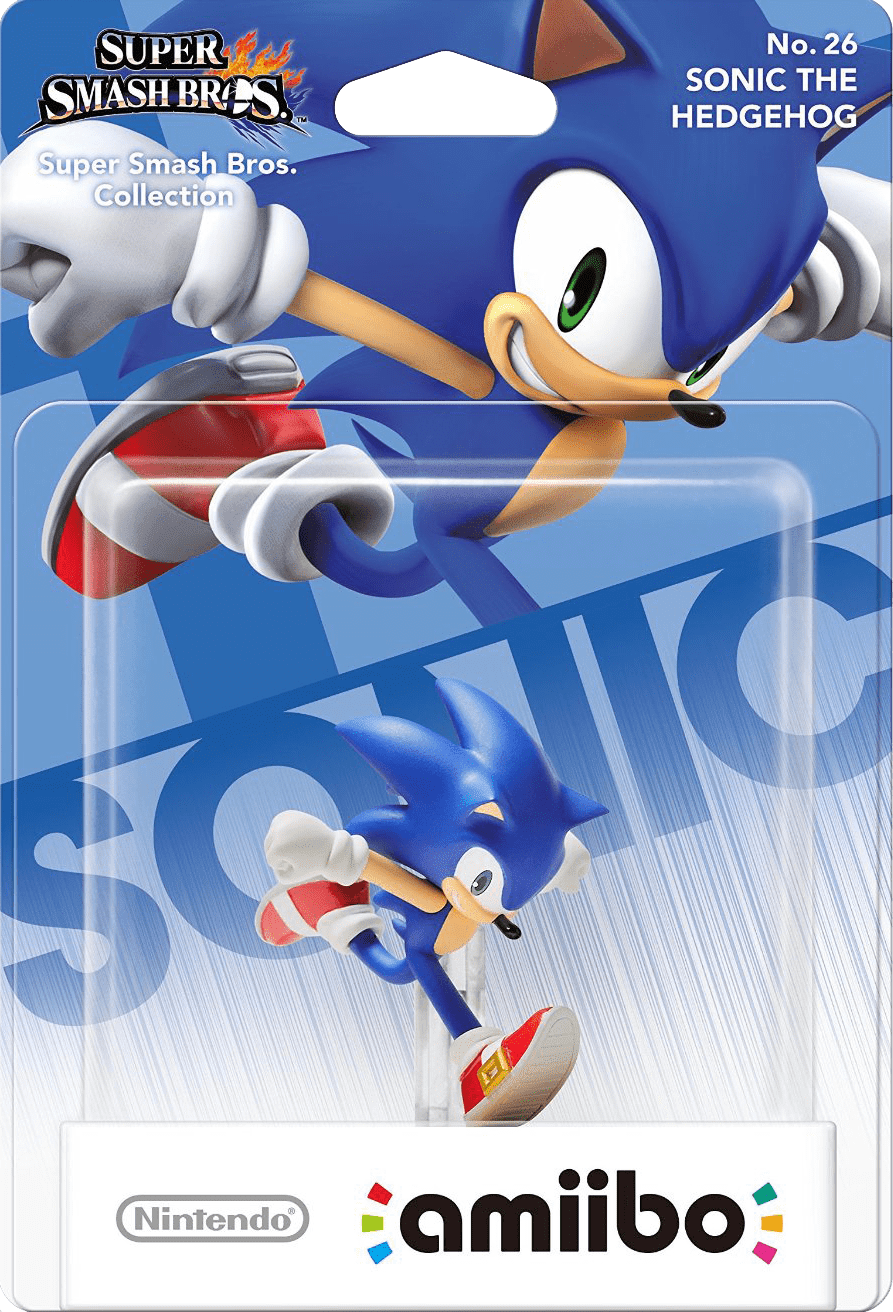 Amiibo Super Smash Bros. No. 26: Sonic the Hedgehog