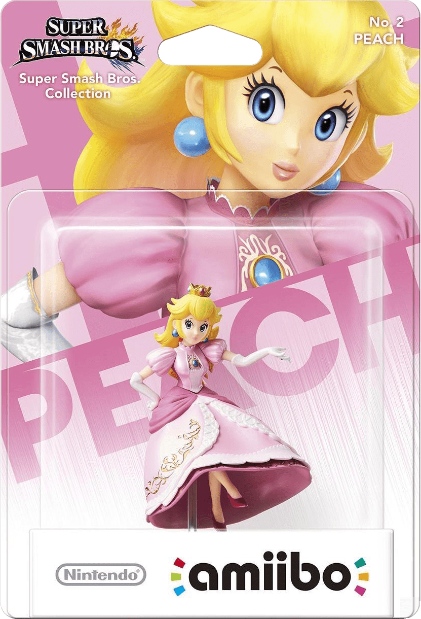 amiibo_2_peach.png Amiibo Super Smash Bros. No. 2: Peach