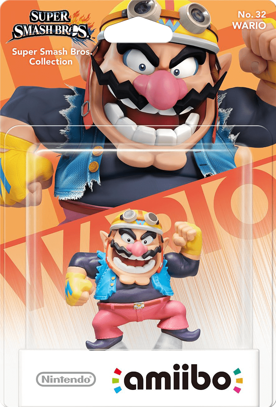 Amiibo Super Smash Bros. No. 32: Wario