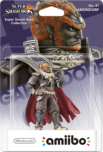amiibo_41_ganondorf.png Amiibo Super Smash Bros. No. 41: Ganondorf