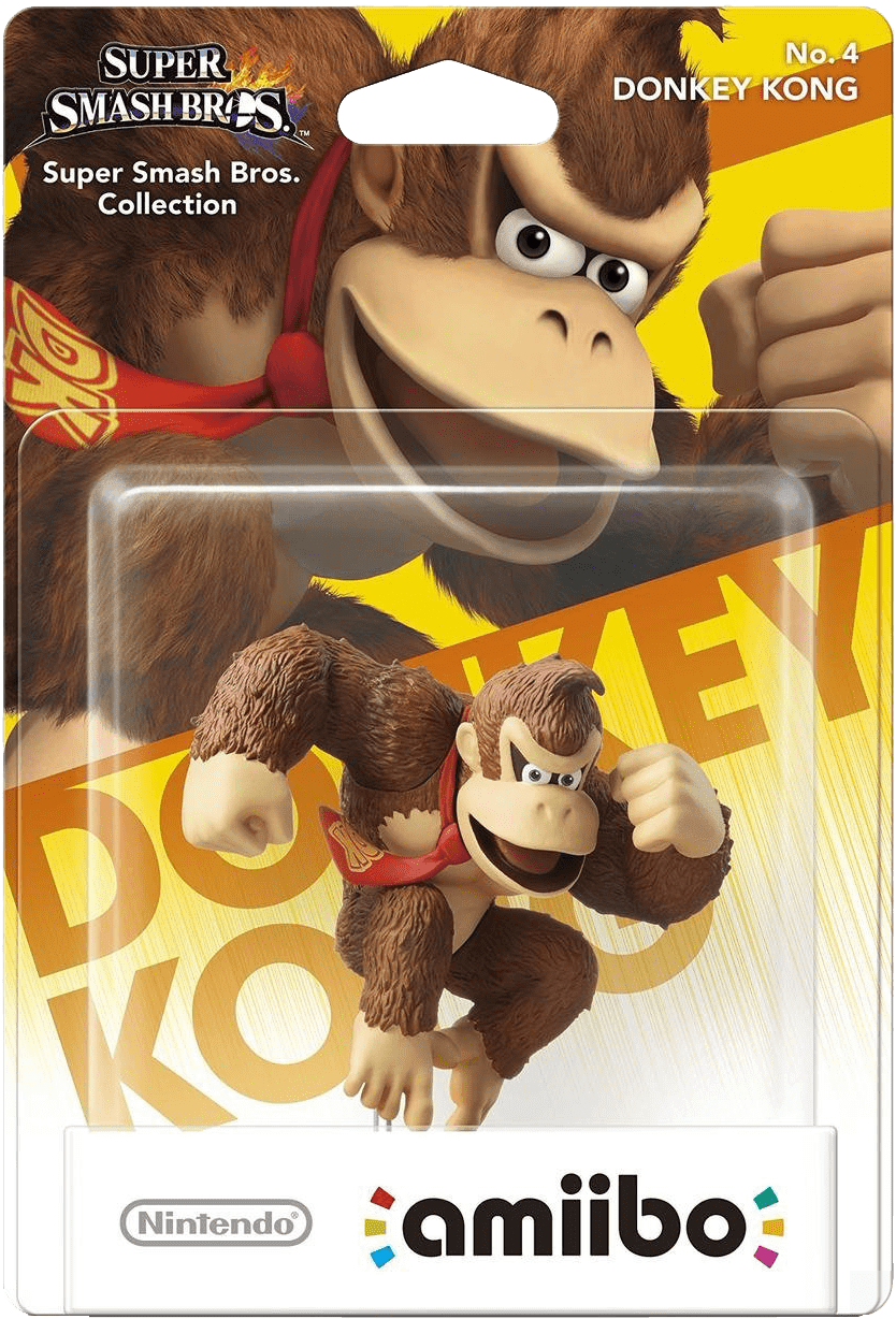 amiibo_4_donkey_kong.png Amiibo Super Smash Bros. No. 4: Donkey Kong