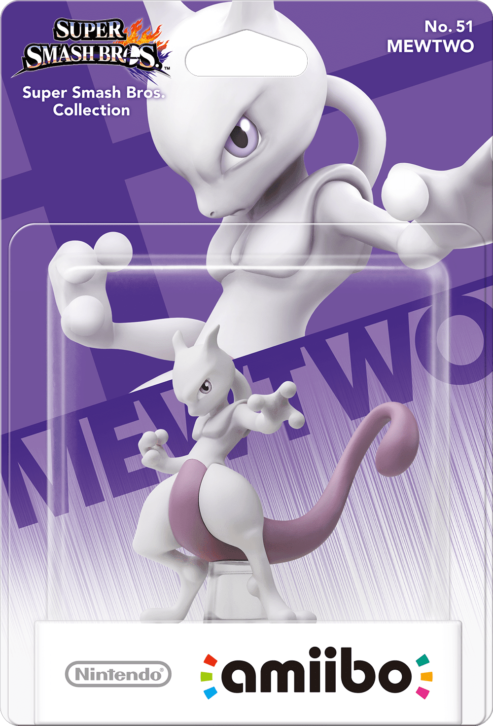 Amiibo Super Smash Bros. No. 51: Mewtwo