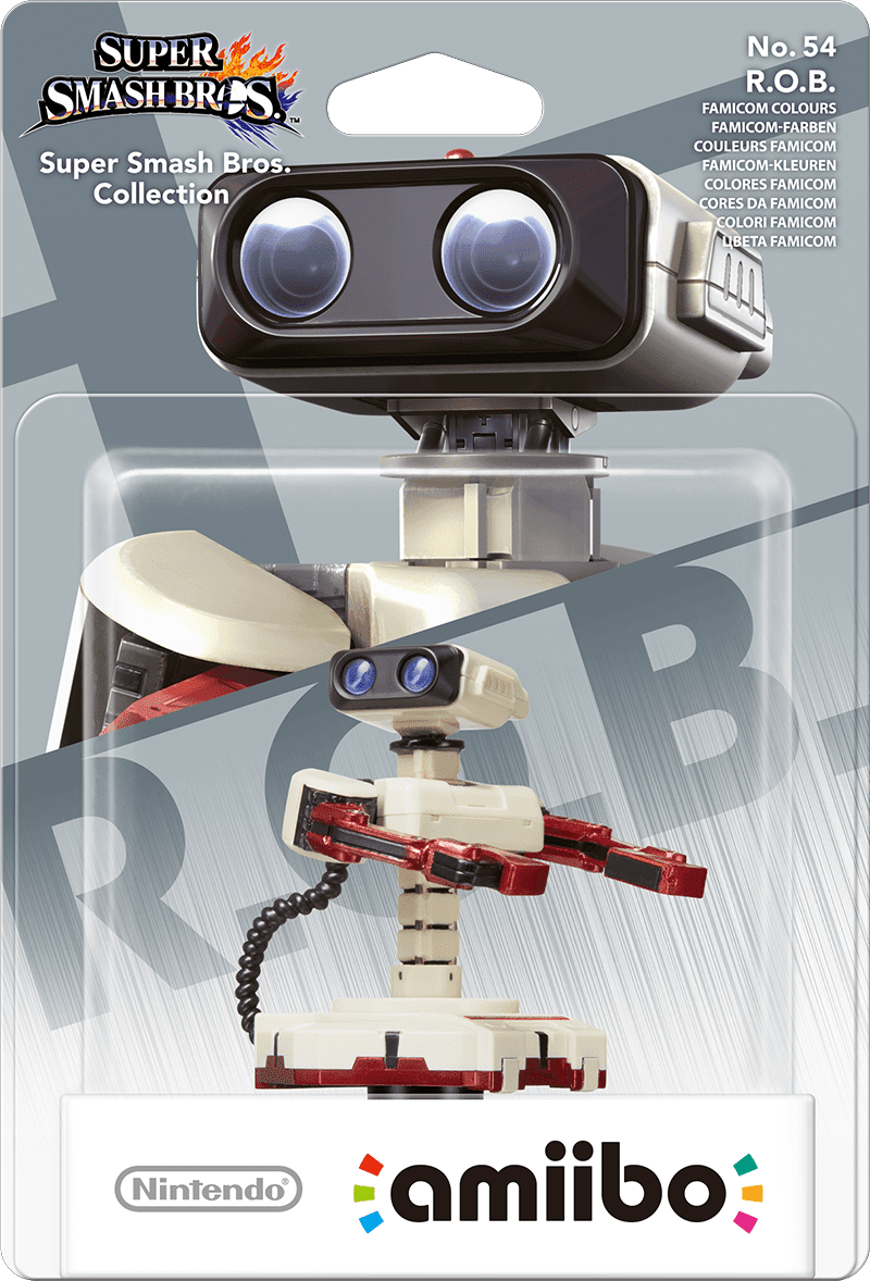 Amiibo Super Smash Bros. No. 54: R.O.B. - Famicom Colours