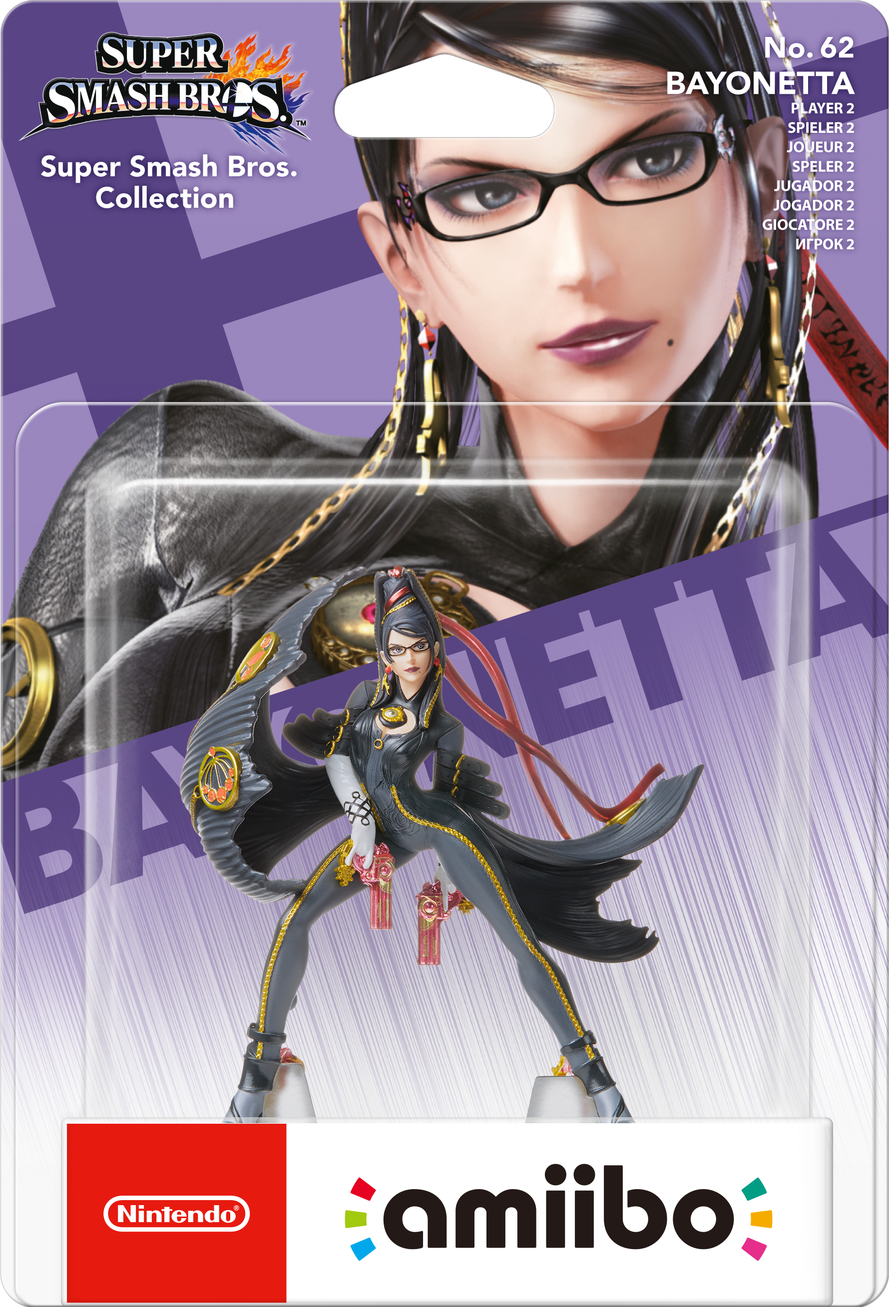 Amiibo Super Smash Bros. No. 62: Bayonetta - Player 2
