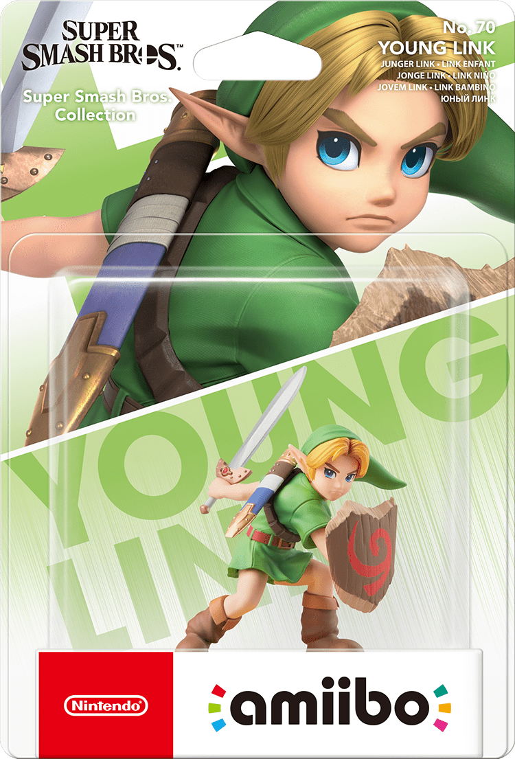 Amiibo Super Smash Bros. No. 70: Young Link