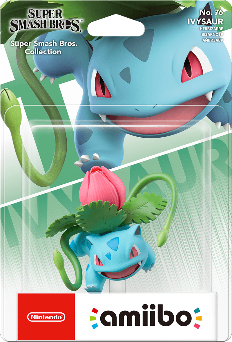 Amiibo Super Smash Bros. No. 76: Ivysaur