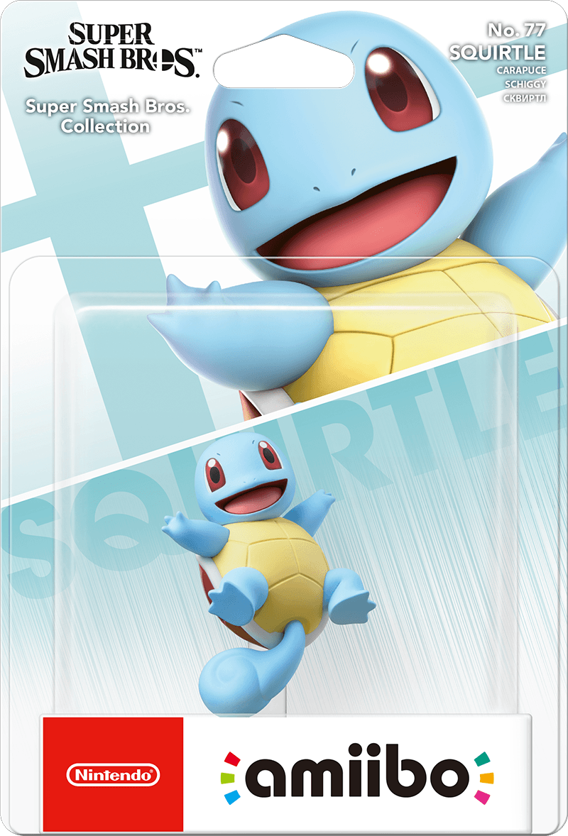 Amiibo Super Smash Bros. No. 77: Squirtle