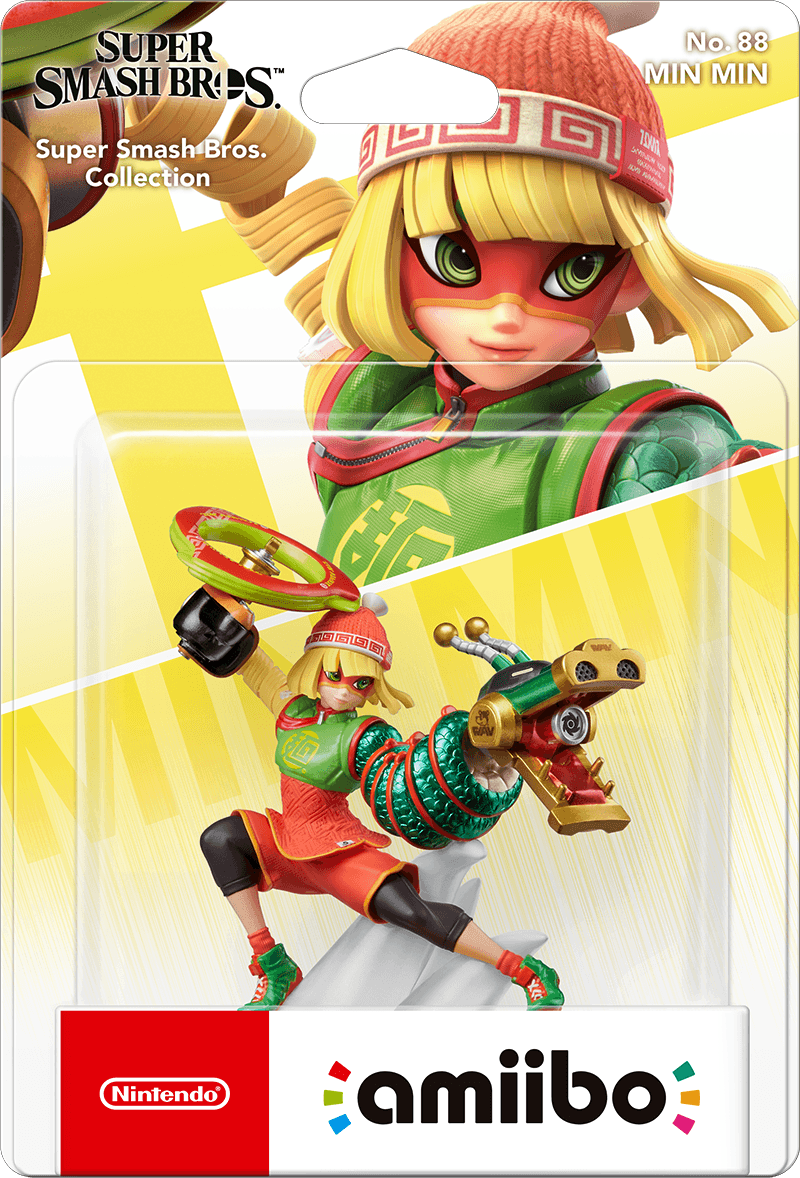 Amiibo Super Smash Bros. No. 88: Min Min