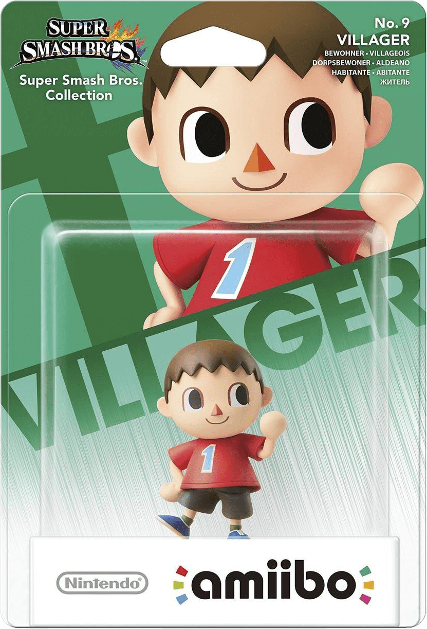 amiibo_9_villager.png Amiibo Super Smash Bros. No. 9: Villager