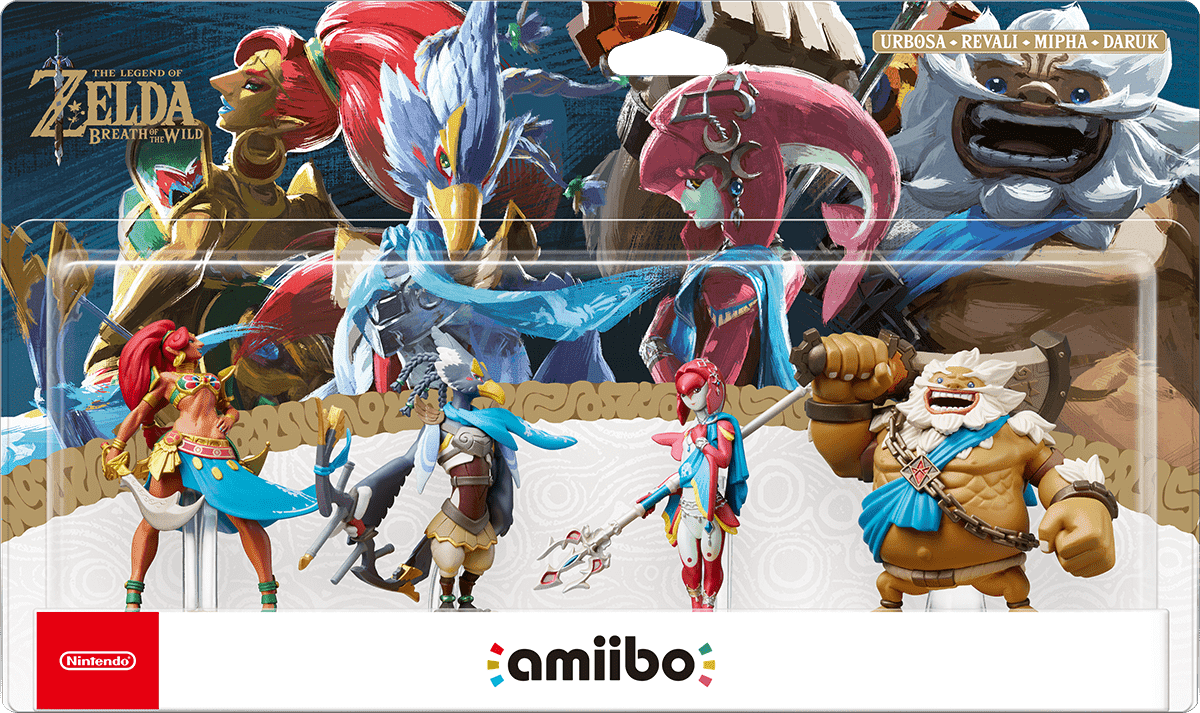 amiibo_breath_of_the_wild_the_champions.png Amiibo Breath of the Wild: The Champions