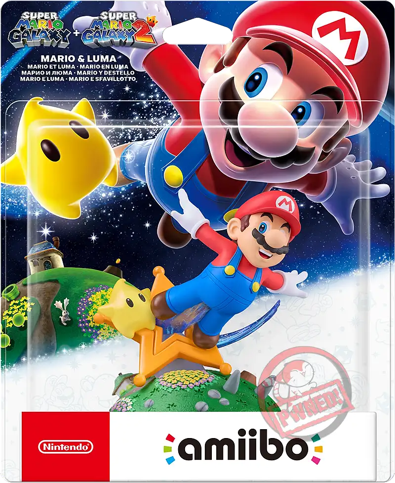 Amiibo Super Mario Galaxy: Mario & Luma