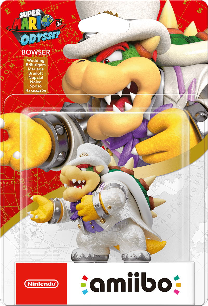 Amiibo Super Mario Odyssey: Bowser