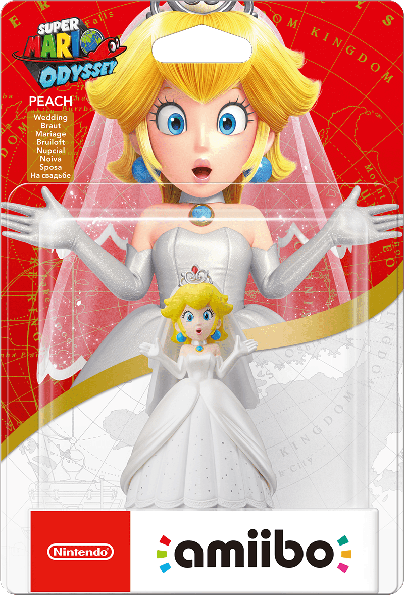 Amiibo Super Mario Odyssey: Peach