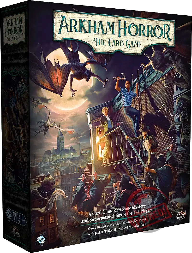 arkham horror the card game revised Fantasy Flight Games | Horror: Ed. | Cooperative Investigation and Game | Ages 14 | 1 to 4 Players Arkham Horror - Wikipedia