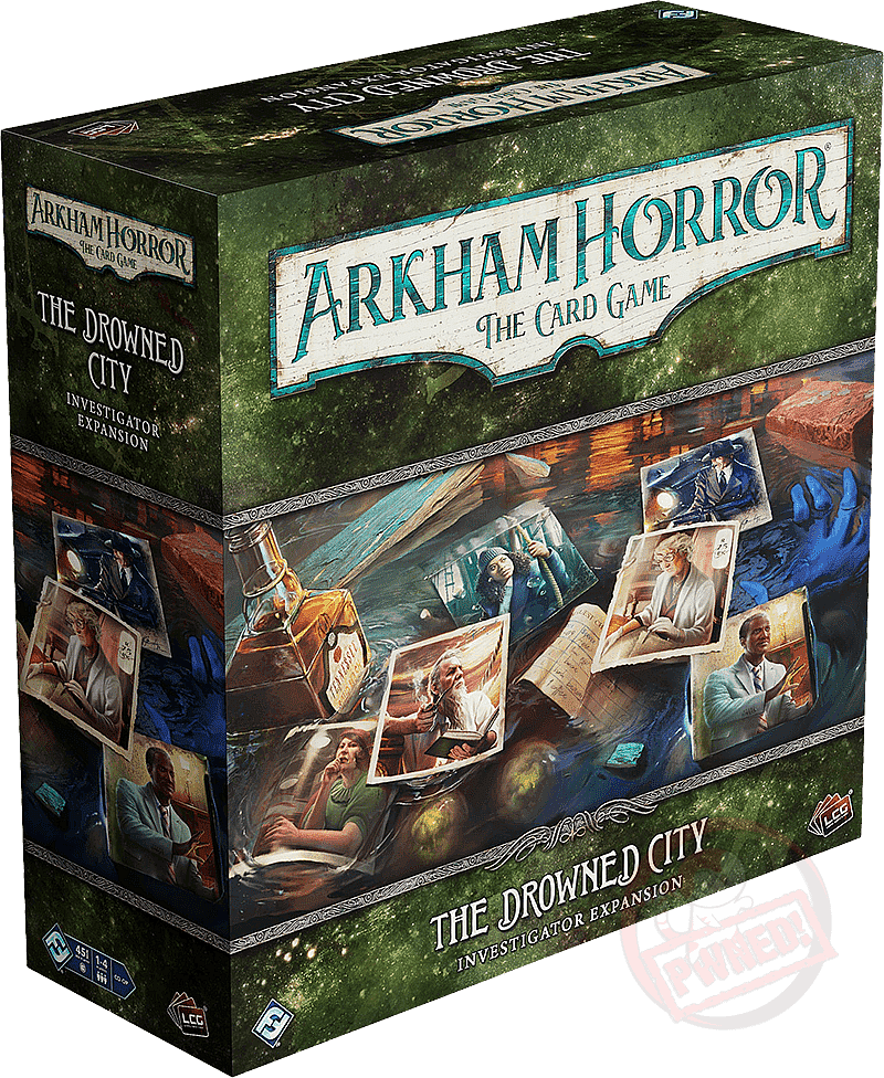 Arkham Horror - The Card Game: The Drowned City Investigator Expansion