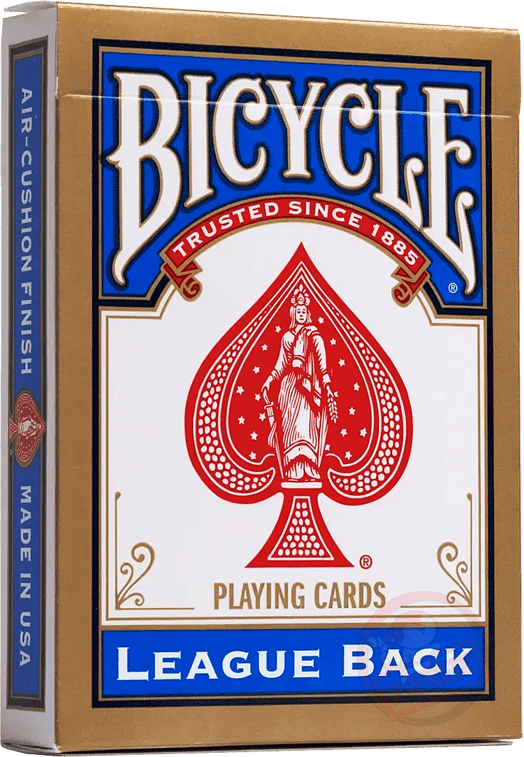 Bicycle Playing Cards - League Back Blue