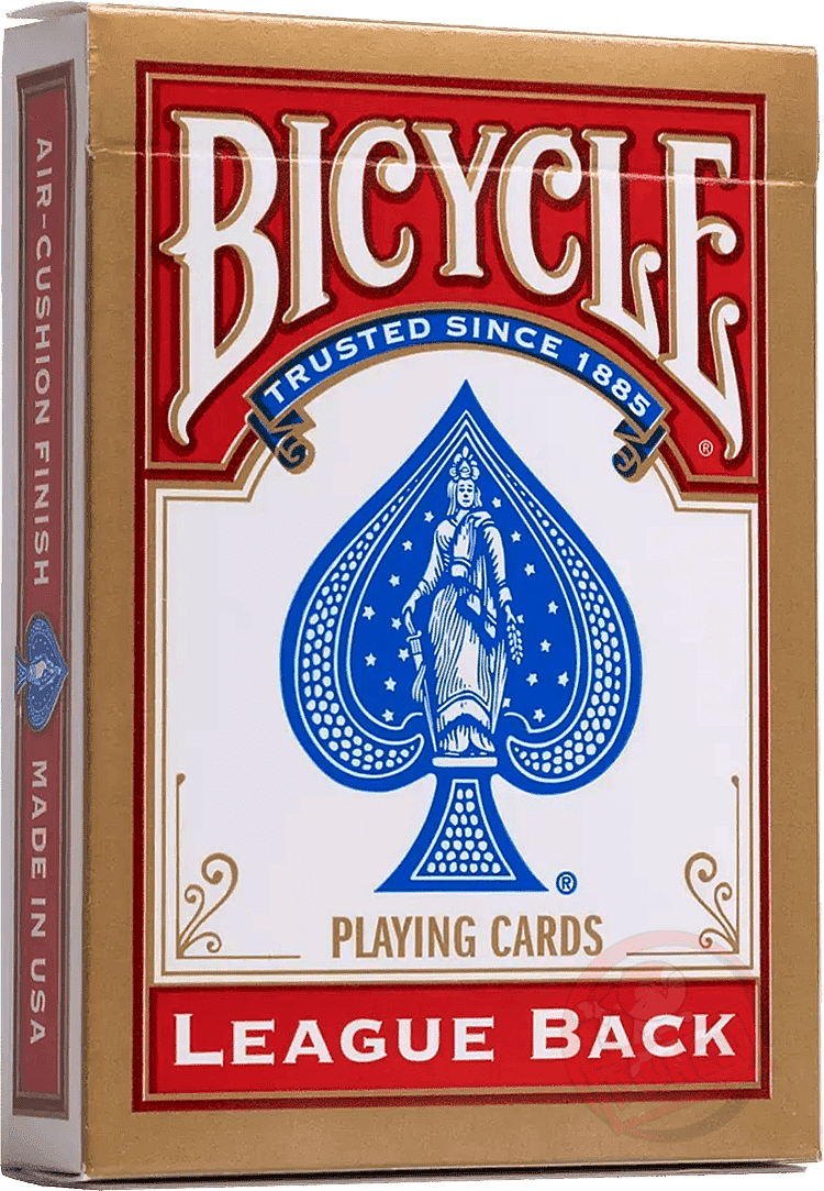 Bicycle Playing Cards - League Back Red