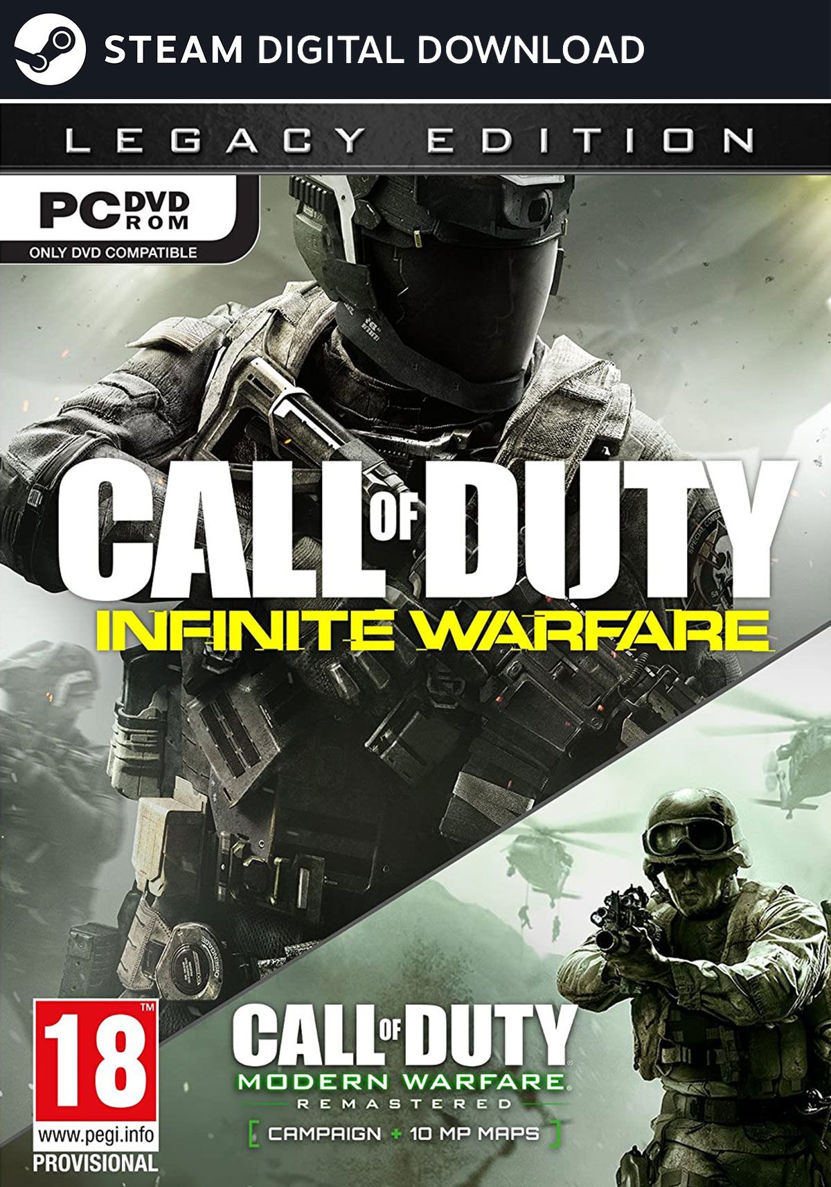 Call of Duty: Infinite Warfare - Legacy Edition [Digital Code](PC)(New
