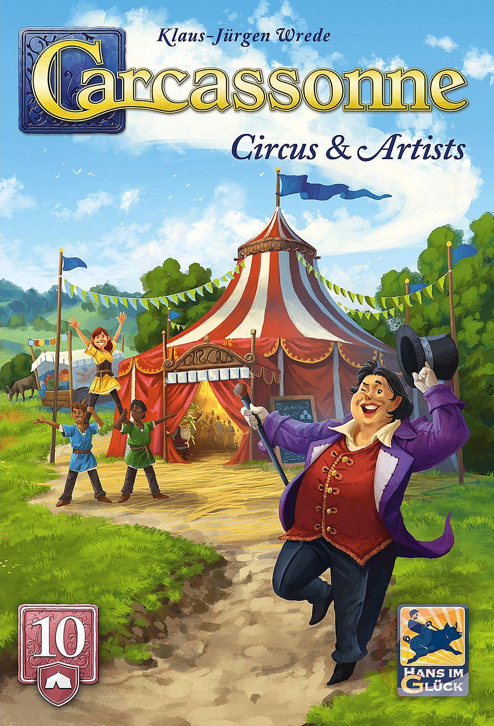 Carcassonne: Circus & Artists Expansion v3.1