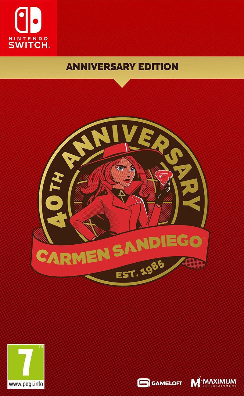 carmen_sandiego_40th_anniversary_edition_ns_switch.jpg Carmen Sandiego - 40th Anniversary Edition (NS / Switch) | Nintendo Switch