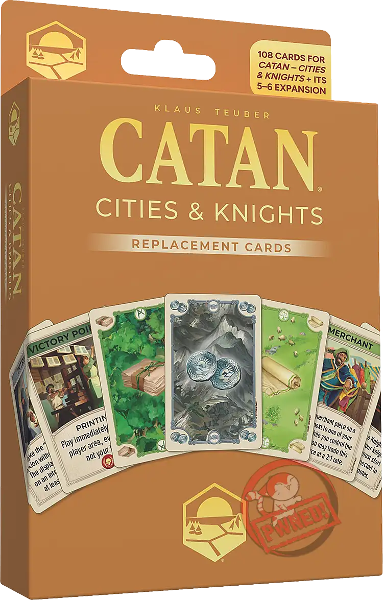 Catan: Cities & Knights - 6th Edition Replacement Cards